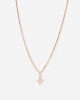 Celestia Rosé Goudkleurig Ketting - roanross sieraden, luxe heren sieraden, premium kwaliteit sieraden