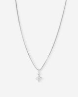 Celestia Zilverkleurig Ketting - roanross sieraden, handgemaakte sieraden, luxe heren sieraden, premium kwaliteit sieraden