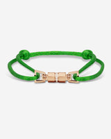 Midnight Lock Groen Armband Rosè Goudkleurig. Handgemaakte sieraden, luxe heren sieraden, premium kwaliteit sieraden, exclusieve sieraden mannen.