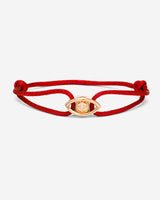Emerald Guardian Rood Armband Rosè Goudkleurig. Voor stijlvolle handgemaakte sieraden en luxe heren sieraden.