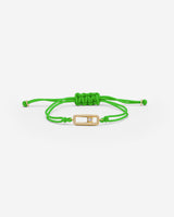 Celestial Balance Goud Groen Armband met fonkelende zirkonia, handgemaakte sieraden, luxe heren sieraden.
