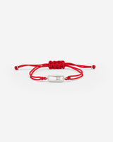 Celestial Balance Zilver Rood Armband, handgemaakte sieraden met luxe uitstraling en fonkelende zirkonia steentjes.