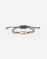 Celestial Balance Rosé Goud Grijs Armband met fonkelende zirkonia, perfect voor luxe heren sieraden.