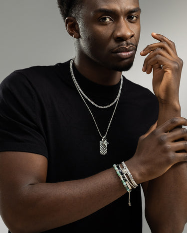 Crystal Embrace silber Tennis Armband