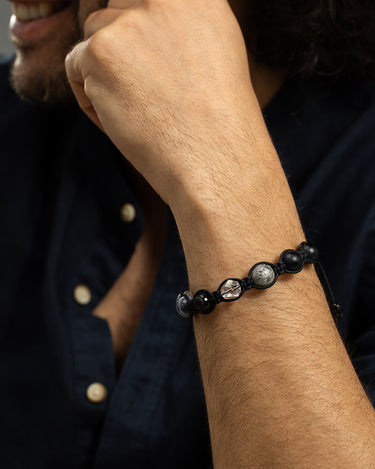 Mitternachtsschild-Armband