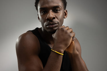 Noirèa Gold-Colored Yellow Bracelet 4mm.