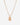 Shadow Arrow Rosé GoudKleurig ketting