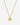 Solar Medallion 10:10 GoudKleurig Ketting