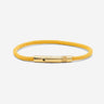 Noirèa Goudkleurig Geel Armband 3mm - handgemaakte sieraden, luxe heren sieraden, exclusieve sieraden mannen