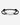 Midnight Lock Zwart Armband ZilverKleurig. 8mm