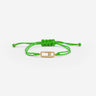 Celestial Balance Goud Groen Armband met fonkelende zirkonia, handgemaakte sieraden, luxe heren sieraden.
