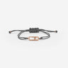 Celestial Balance Rosé Goud Grijs Armband met fonkelende zirkonia, perfect voor luxe heren sieraden.