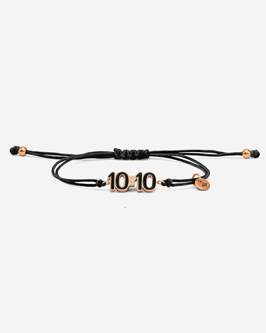 10:10 Liora Rosé Gold-Colored Black Bracelet