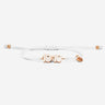 10:10 Liora Rosé Goudkleurig Witte Armband – handgemaakte sieraden, premium kwaliteit, luxe heren sieraden.