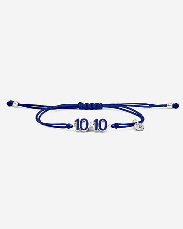 10:10 Liora Silver-Colored Dark Blue Bracelet