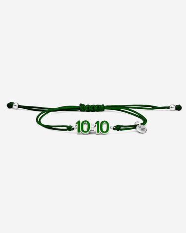 10:10 Liora Silver-Colored Green Bracelet