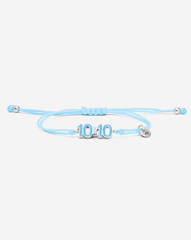 10:10 Liora Silver-Colored Light Blue Bracelet