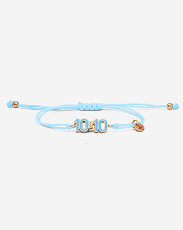 10:10 Liora Rosé Gold-Colored Light Blue Bracelet