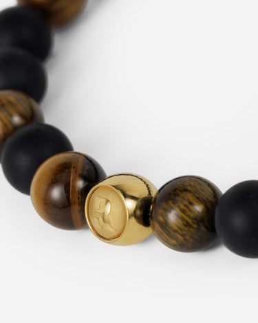 Golden Tiger Armband 8mm