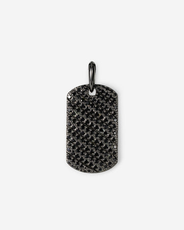 Obsidian SparkTag pendant Zwart