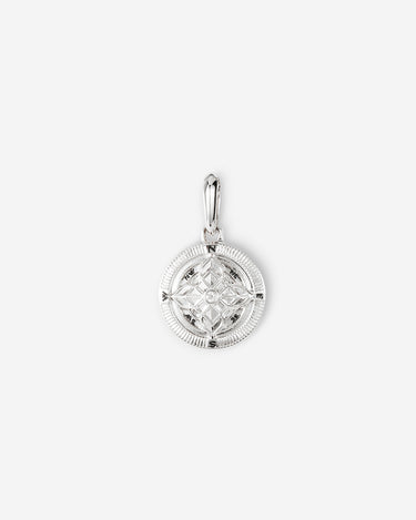 Solar medalion of Life pendant zilverkleurig