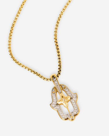 Étoile d’Harmonie Anhänger Goldfarben