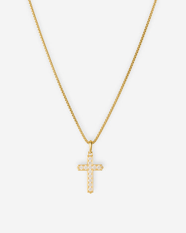 Cross of Valor goudkleurig ketting