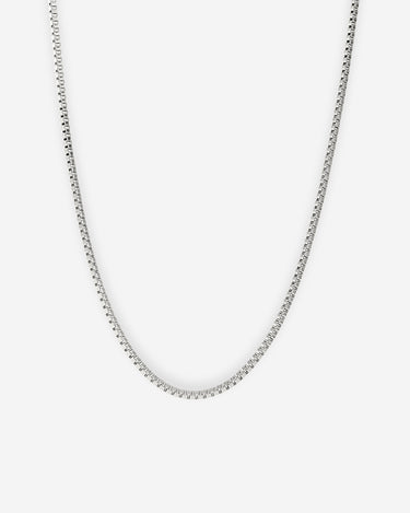 Box Titan zilverkleurige ketting 2,5mm