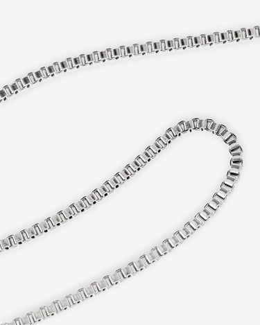 Box Titan silver-colored chain 2mm
