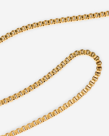 Box Titan gold-colored chain 2.5mm