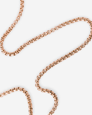 Brick Royale gold-colored round box chain 2.5mm