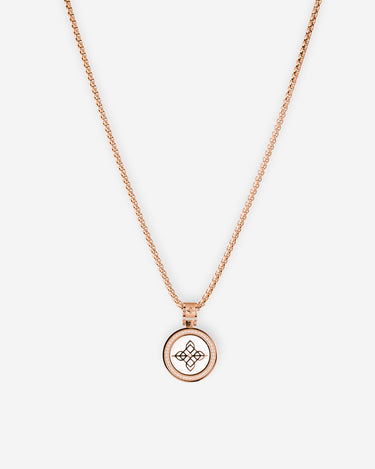 Solar Crest ketting Rosé goudkleurig