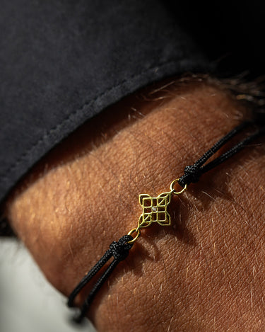 Sacred Knot Roan ross Goud Armband
