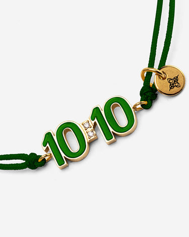 10:10 Liora Gold-Colored Green Bracelet
