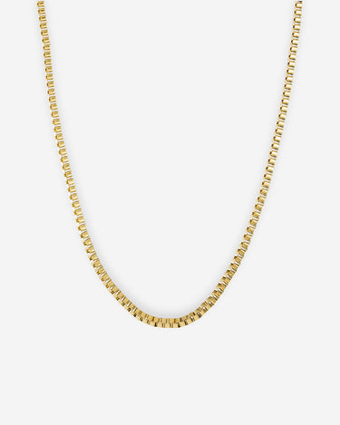 Box Titan goudkleurige ketting 3mm